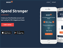 Tablet Screenshot of boostup.com