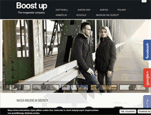 Tablet Screenshot of boostup.pl